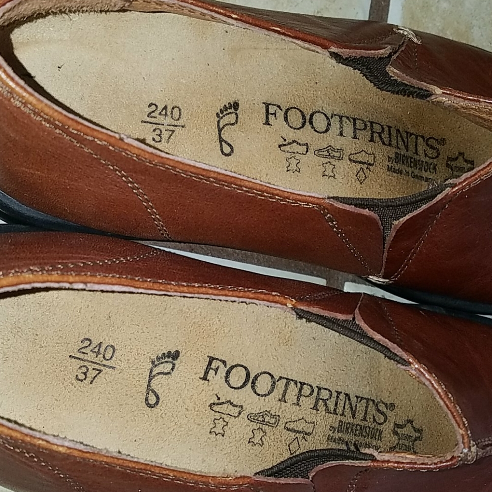 Birkenstock footprints slip on closed toe shoe - Picture 2 of 9